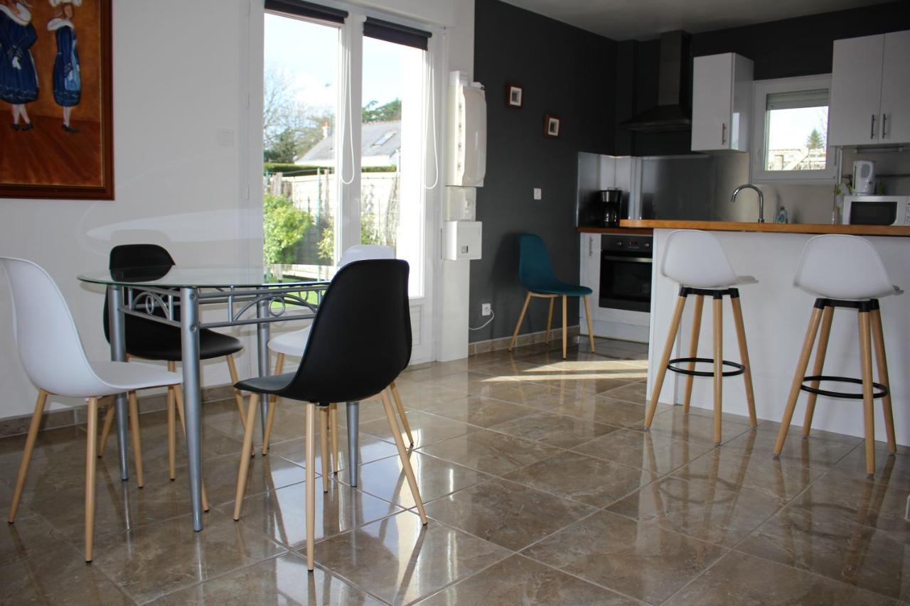 Maison récente, deux chambres, à 10 minutes en voiture des plages Moëlan-sur-Mer Exterior foto