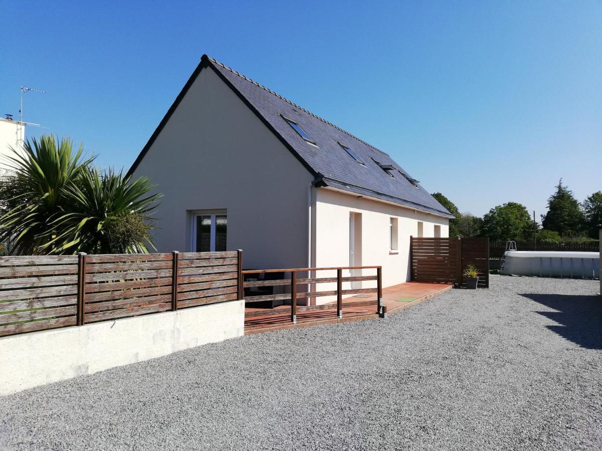 Maison récente, deux chambres, à 10 minutes en voiture des plages Moëlan-sur-Mer Exterior foto